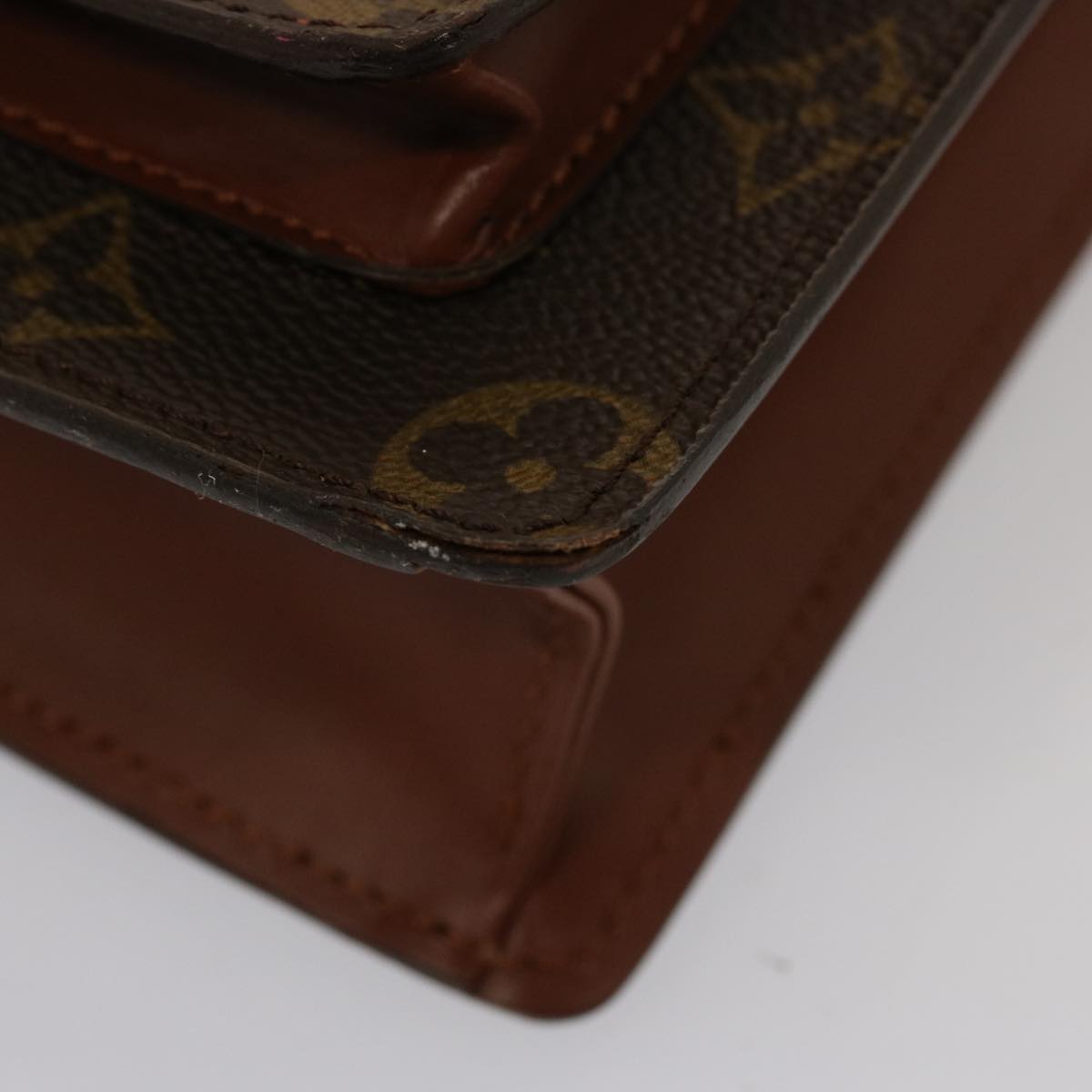 LOUIS VUITTON Monogram Monceau 28 Hand Bag 2way M51185 LV 75470