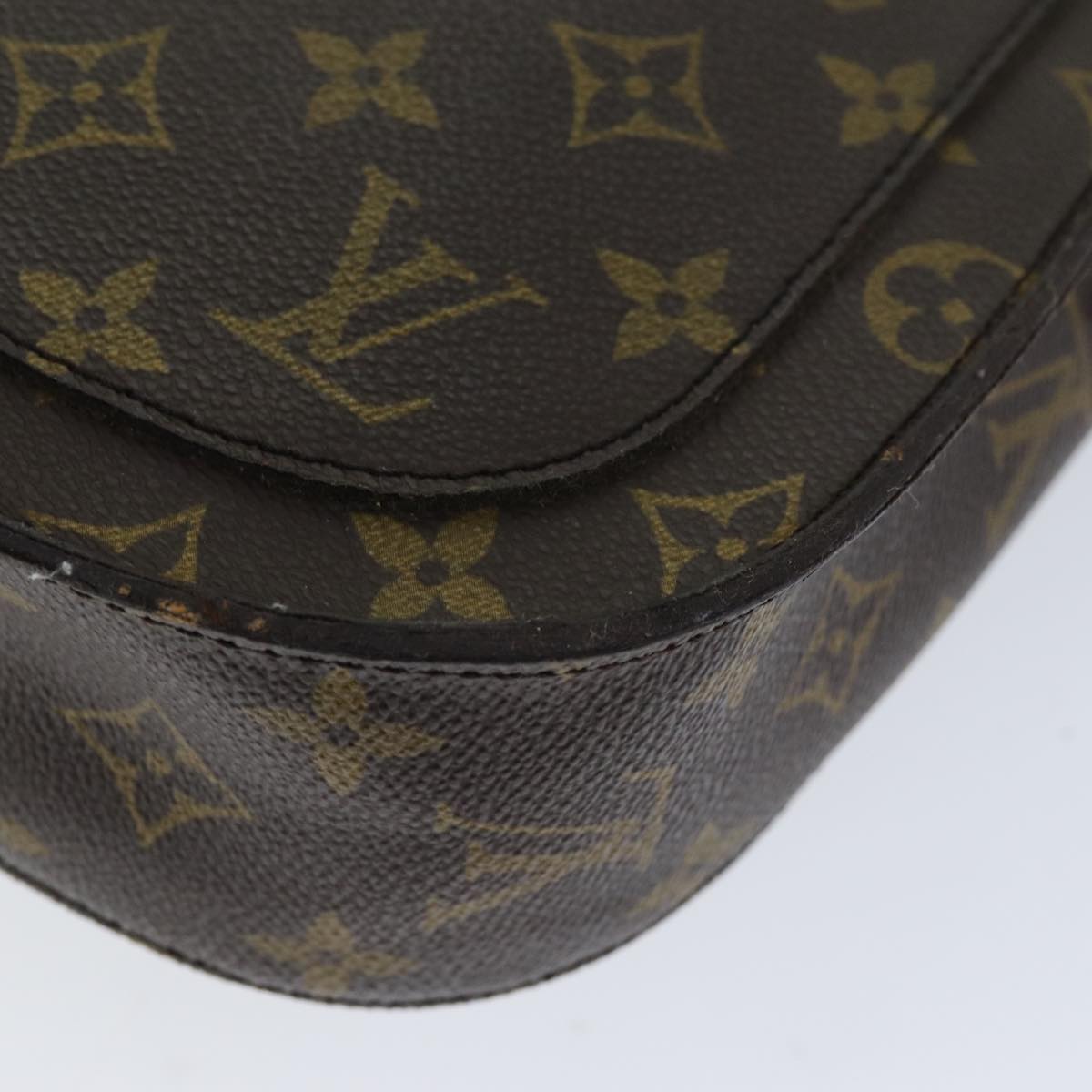 LOUIS VUITTON Monogram Saint Cloud GM Shoulder Bag M51242 LV 75472