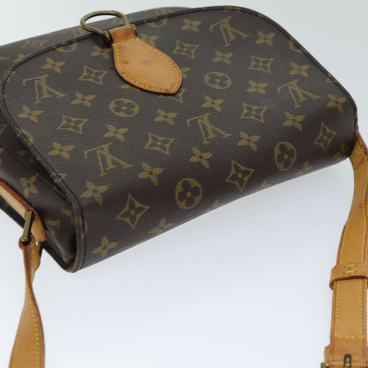 LOUIS VUITTON Monogram Saint Cloud GM Shoulder Bag M51242 LV 75472
