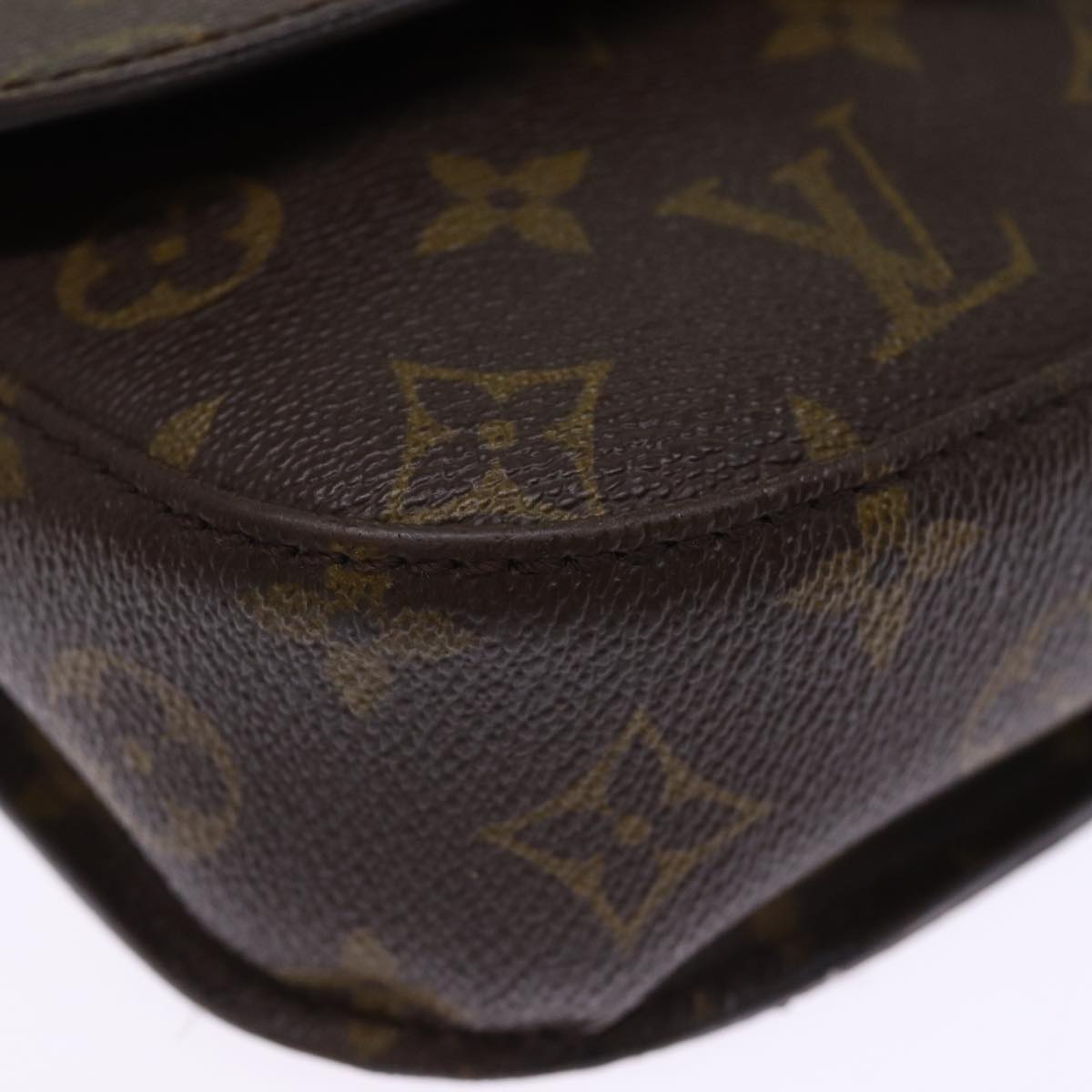LOUIS VUITTON Monogram Saint Cloud MM Shoulder Bag Vintage M51243 LV 75473