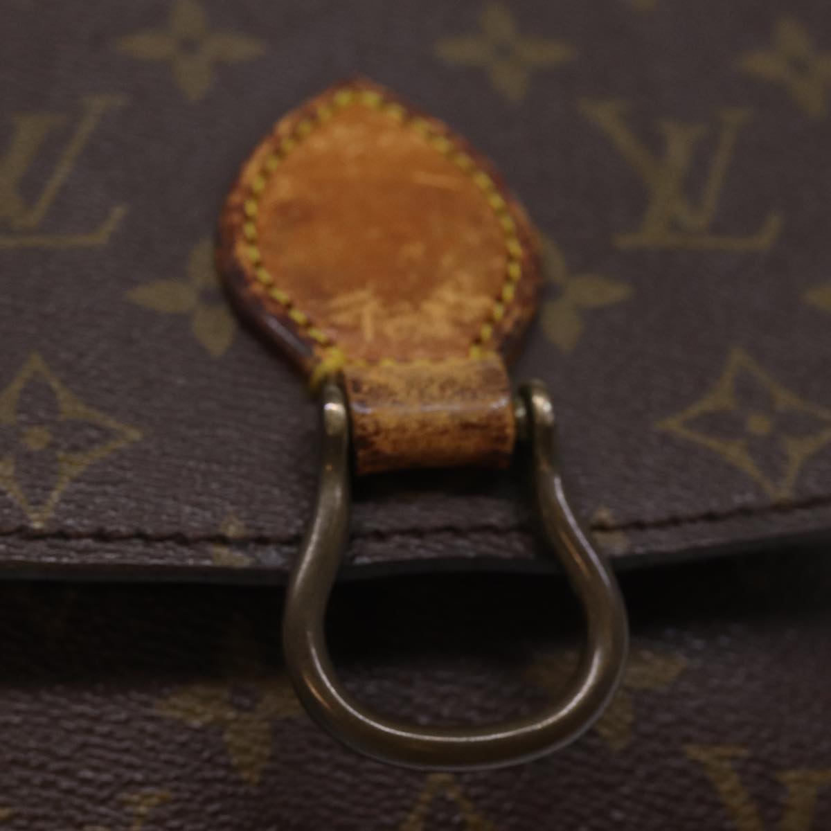 LOUIS VUITTON Monogram Saint Cloud MM Shoulder Bag Vintage M51243 LV 75473