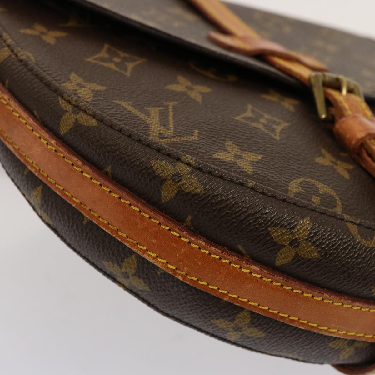 LOUIS VUITTON Monogram Chantilly MM Shoulder Bag M51233 LV 75475