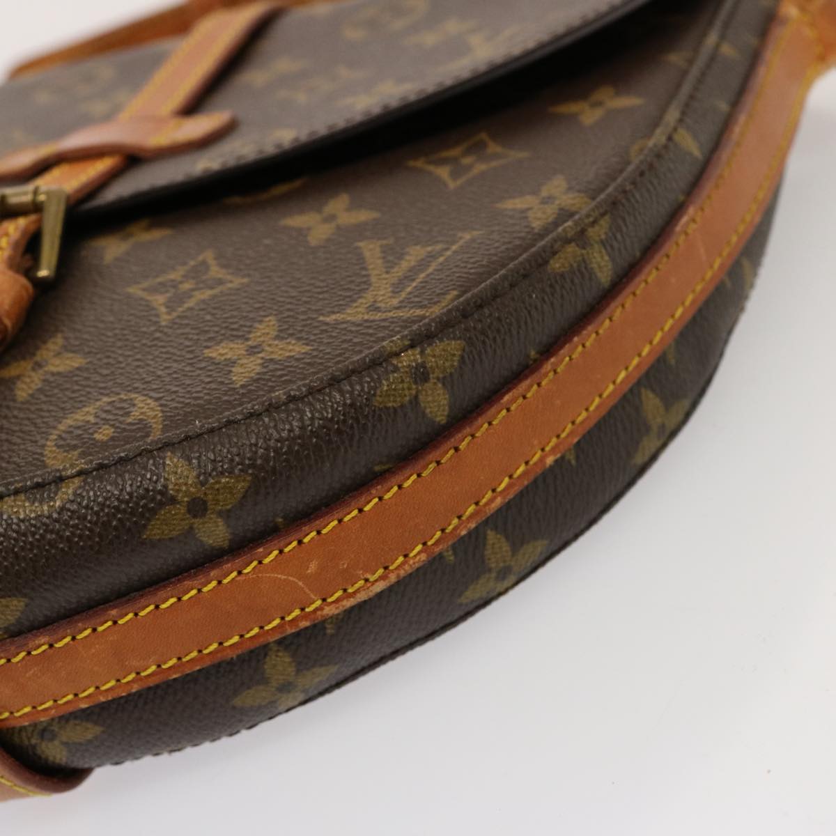 LOUIS VUITTON Monogram Chantilly MM Shoulder Bag M51233 LV 75475