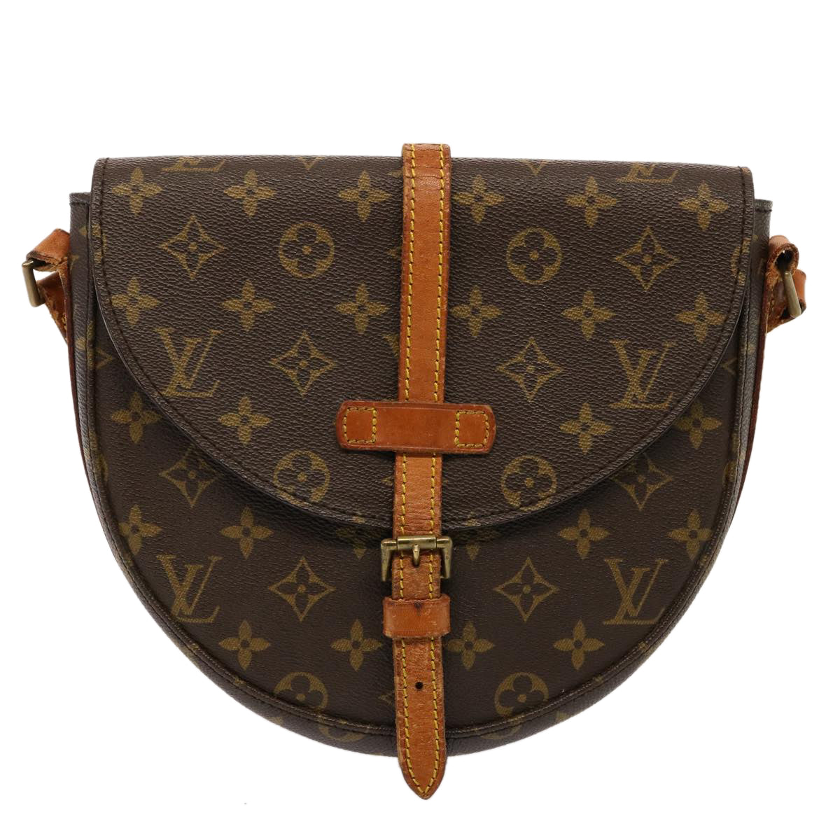 LOUIS VUITTON Monogram Chantilly MM Shoulder Bag M51233 LV 75475