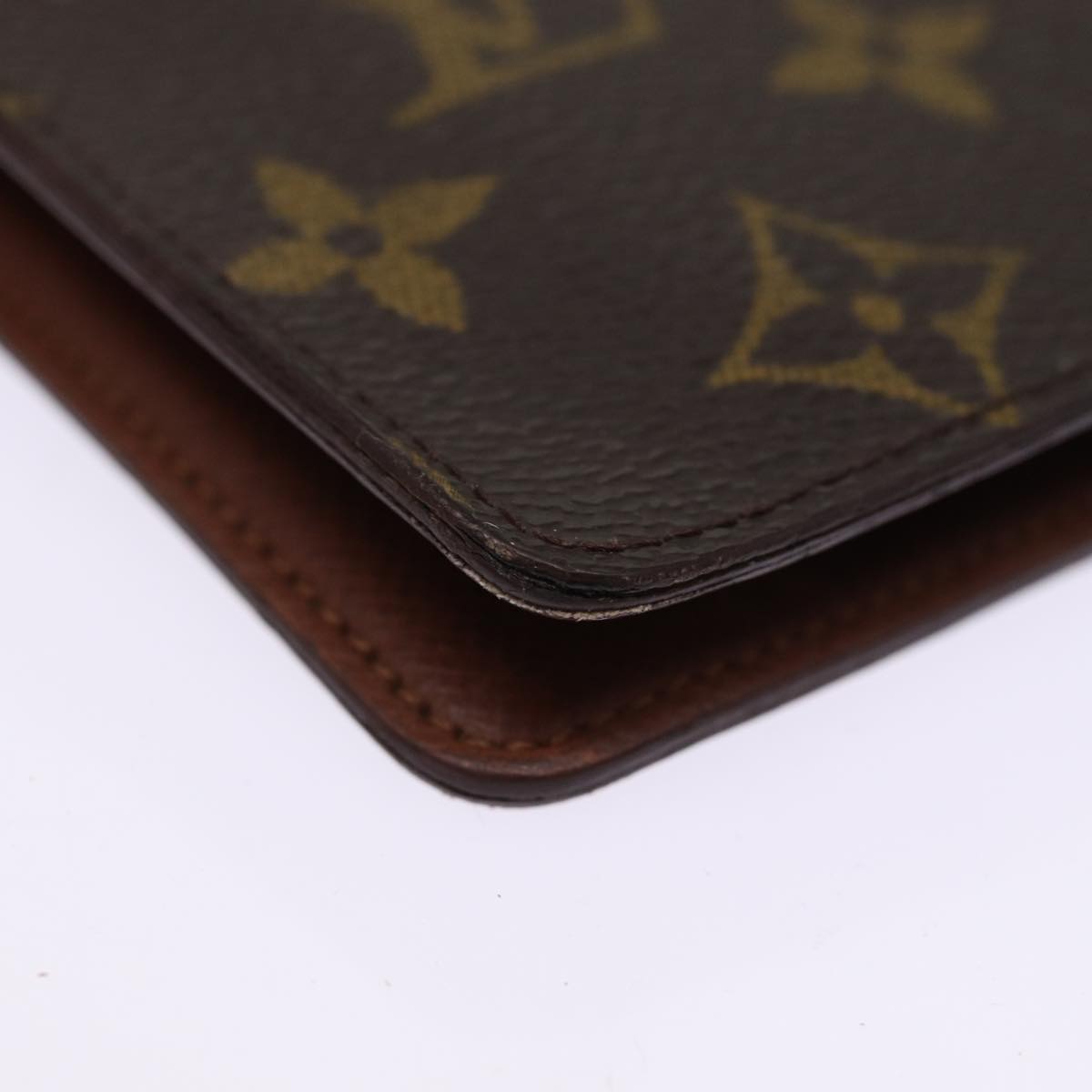 LOUIS VUITTON Monogram Agenda MM Day Planner Cover R20105 LV 75477