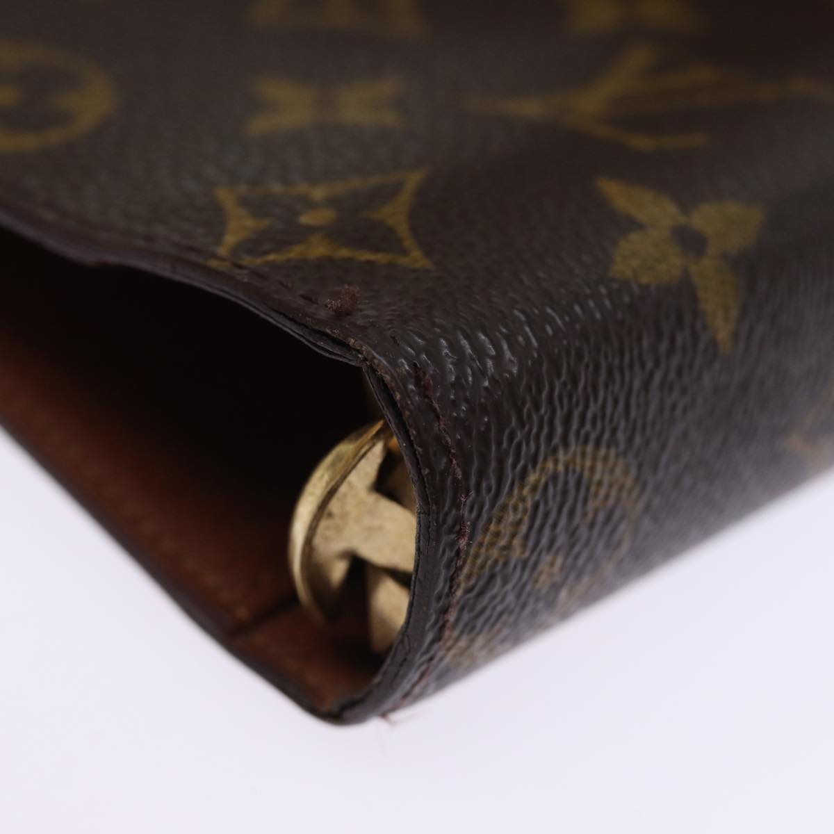 LOUIS VUITTON Monogram Agenda MM Day Planner Cover R20105 LV 75477