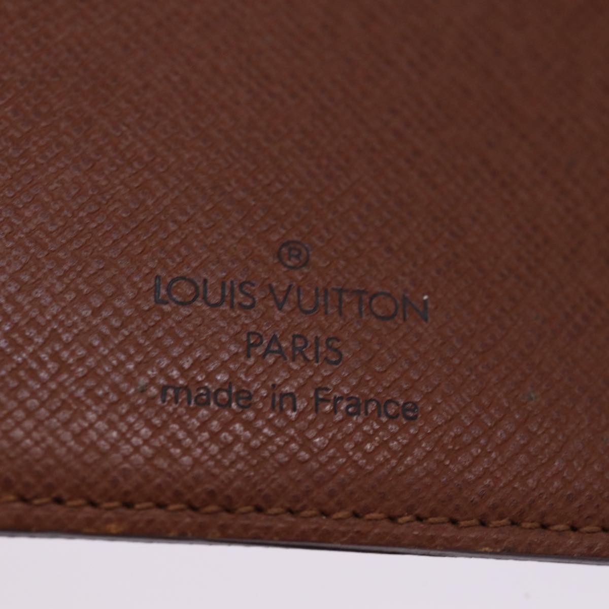 LOUIS VUITTON Monogram Agenda MM Day Planner Cover R20105 LV 75477