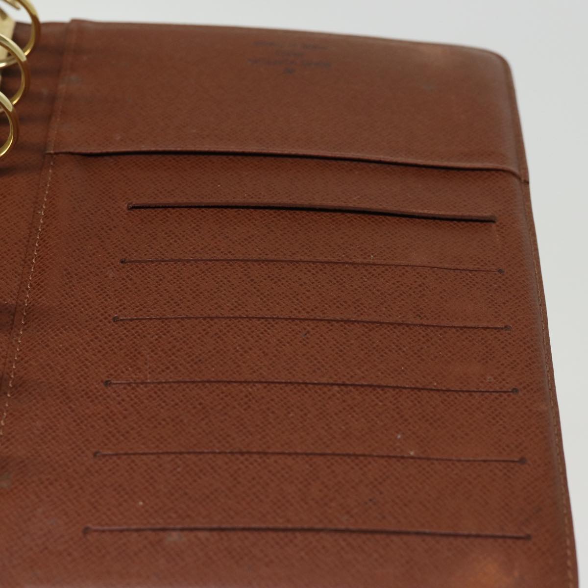 LOUIS VUITTON Monogram Agenda MM Day Planner Cover R20105 LV 75477