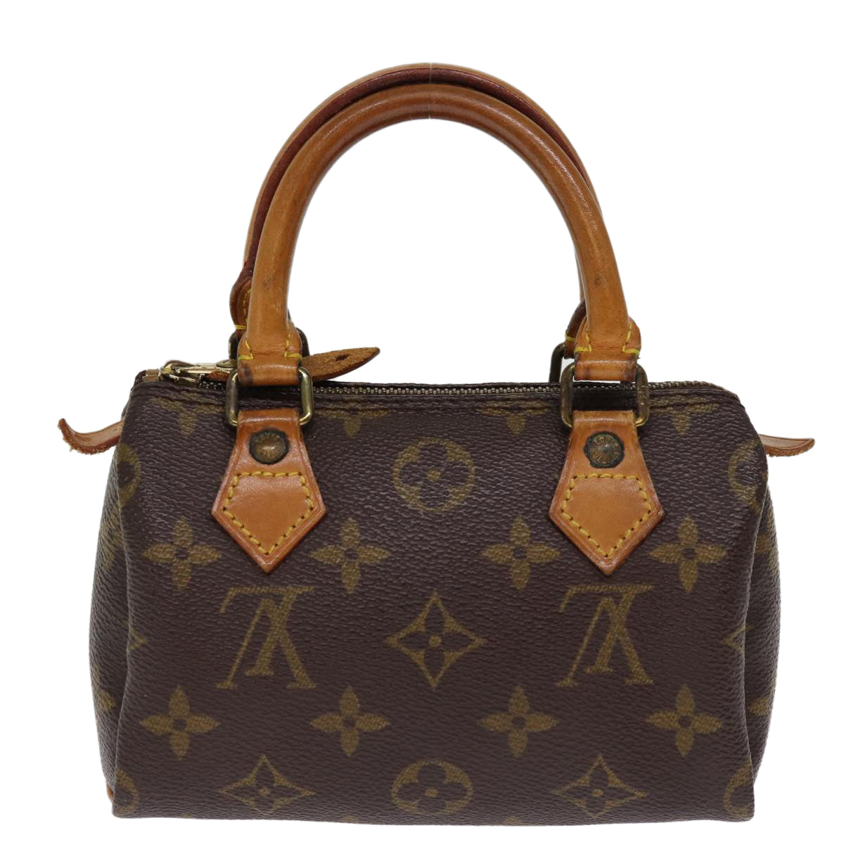 LOUIS VUITTON Monogram Mini Speedy Hand Bag 2way M41534 LV 75479