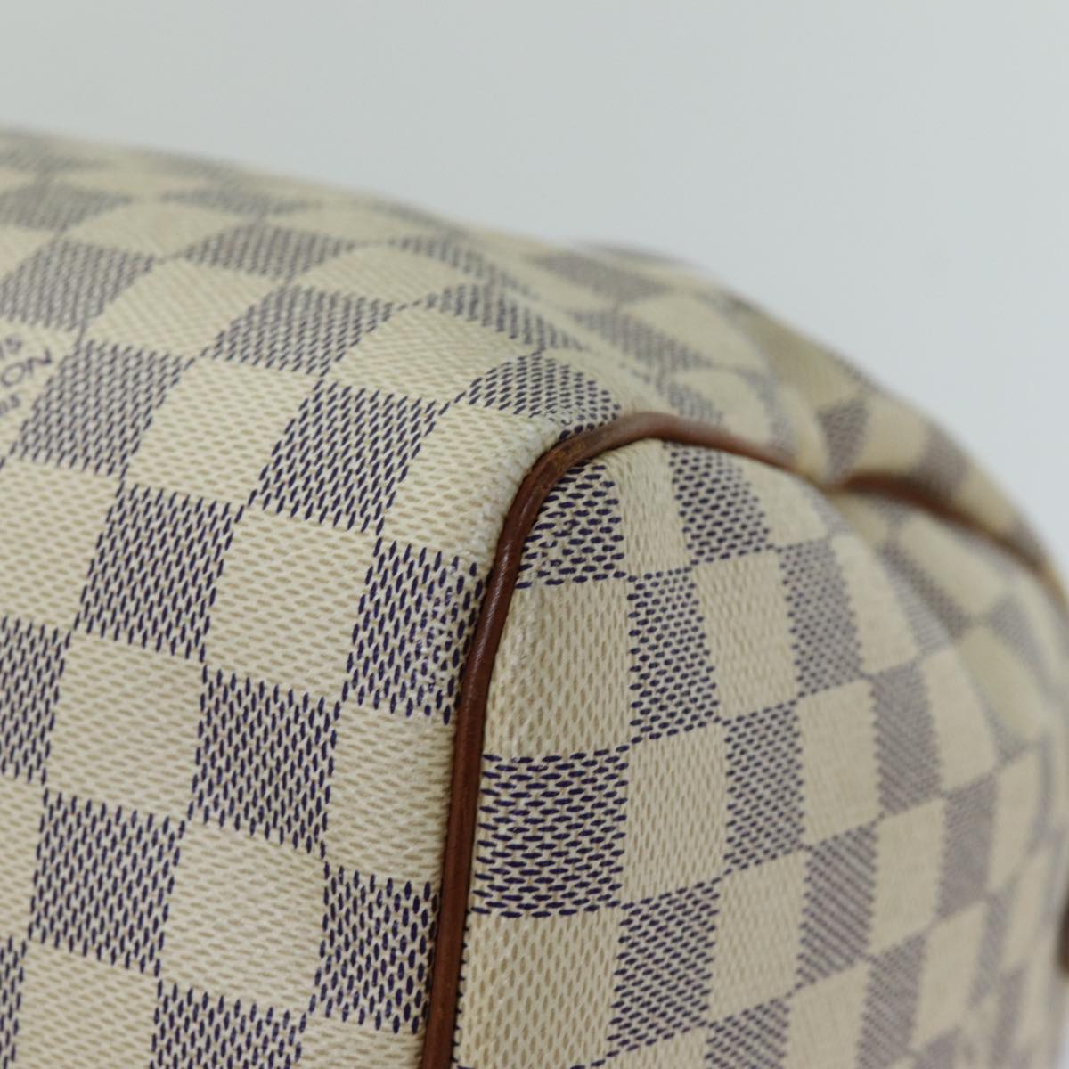 LOUIS VUITTON Damier Azur Speedy 30 Hand Bag N41533 LV 75483