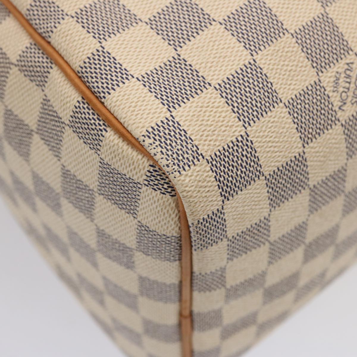 LOUIS VUITTON Damier Azur Speedy 30 Hand Bag N41533 LV 75484