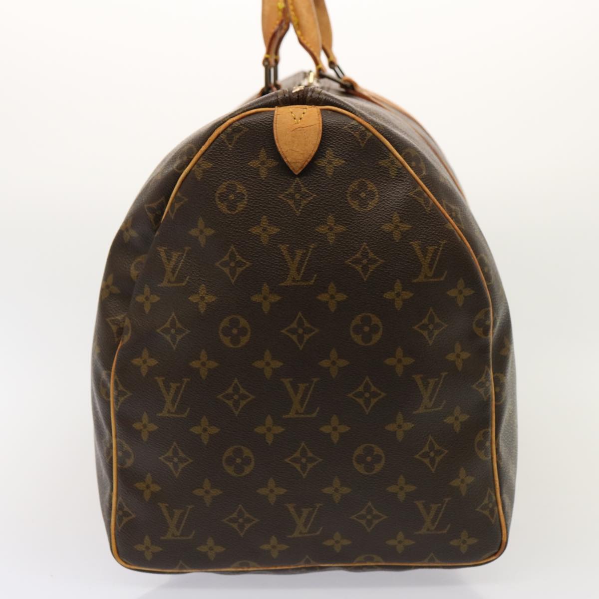 LOUIS VUITTON Monogram Keepall 55 Boston Bag M41424 LV 75491
