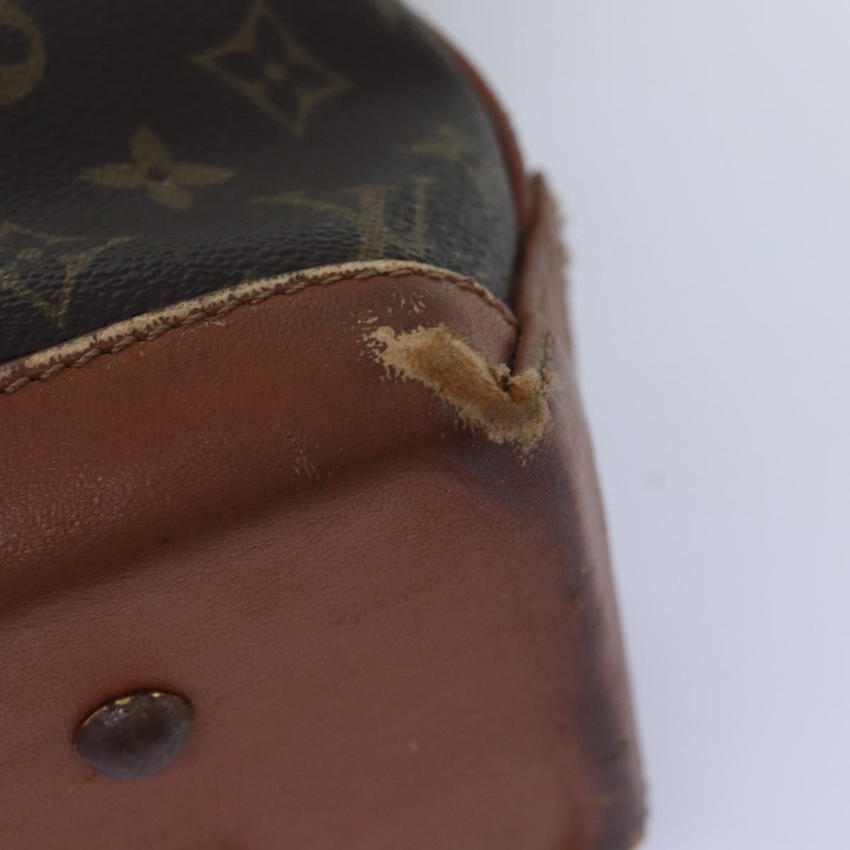 LOUIS VUITTON Monogram Sac Weekend PM Tote Bag M42425 LV 75494