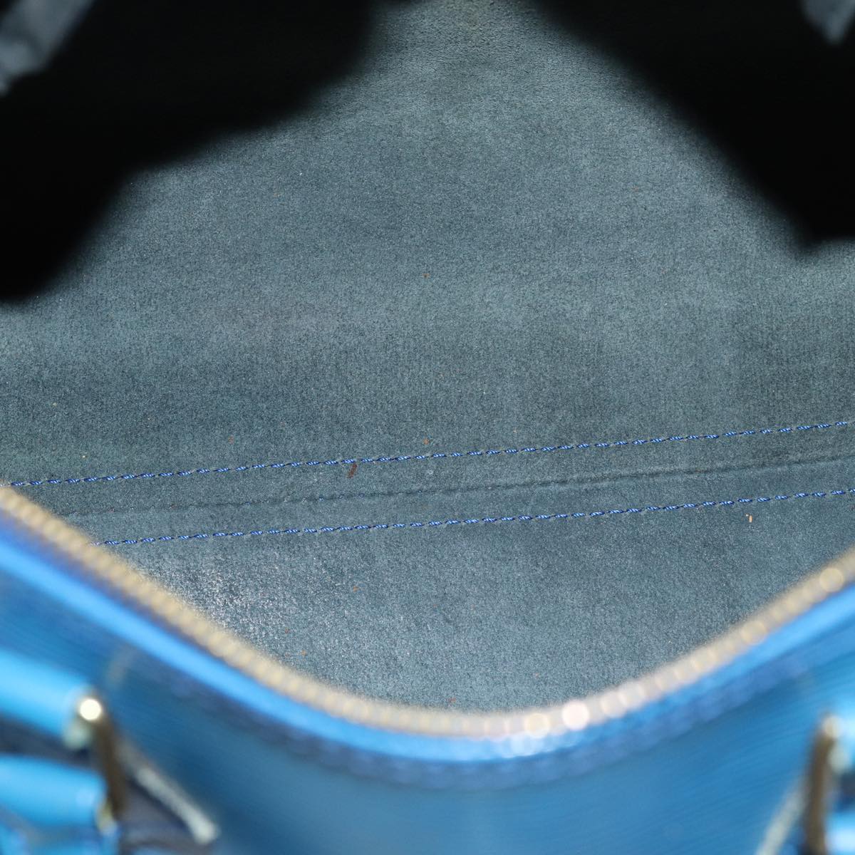 LOUIS VUITTON Epi Speedy 30 Hand Bag Toledo Blue M43005 LV 75498