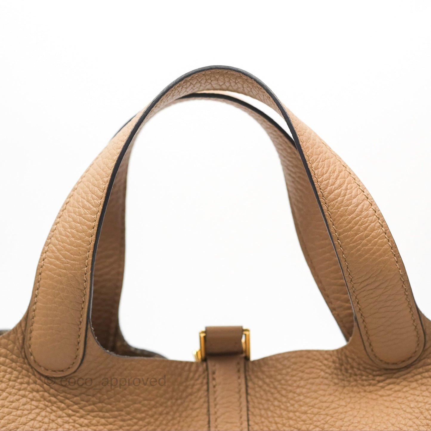 Hermès Picotin Lock 18 Chai 0M Taurillon Clemence Gold Hardware