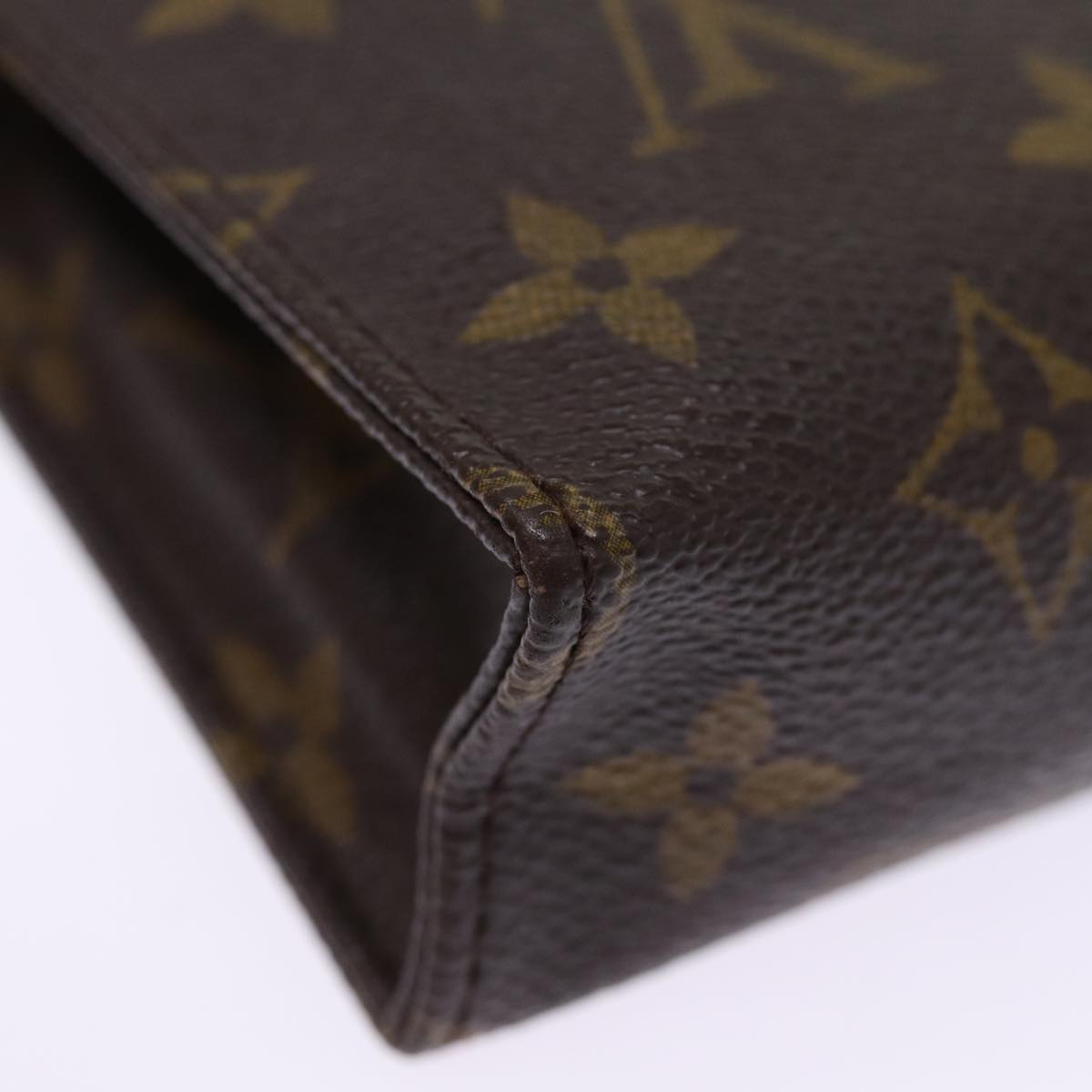 LOUIS VUITTON Monogram Poche Toilette 15 Pouch M47546 LV 75510
