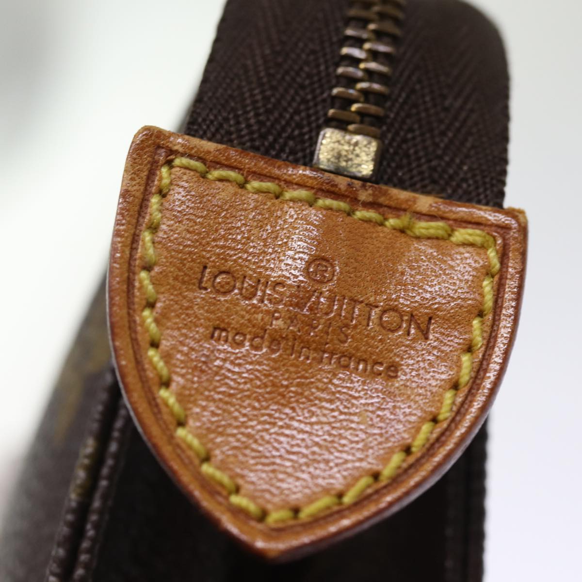 LOUIS VUITTON Monogram Poche Toilette 15 Pouch M47546 LV 75510