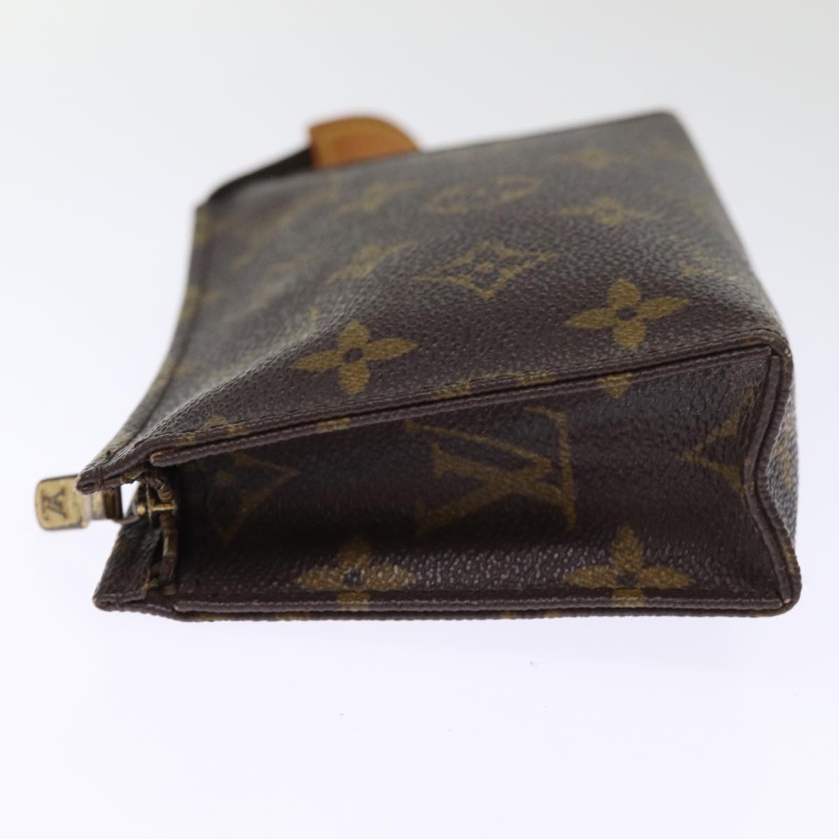 LOUIS VUITTON Monogram Poche Toilette 15 Pouch M47546 LV 75510