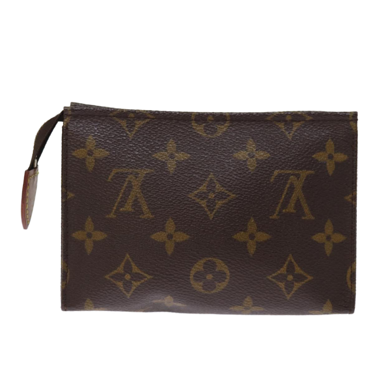 LOUIS VUITTON Monogram Poche Toilette 15 Pouch M47546 LV 75511