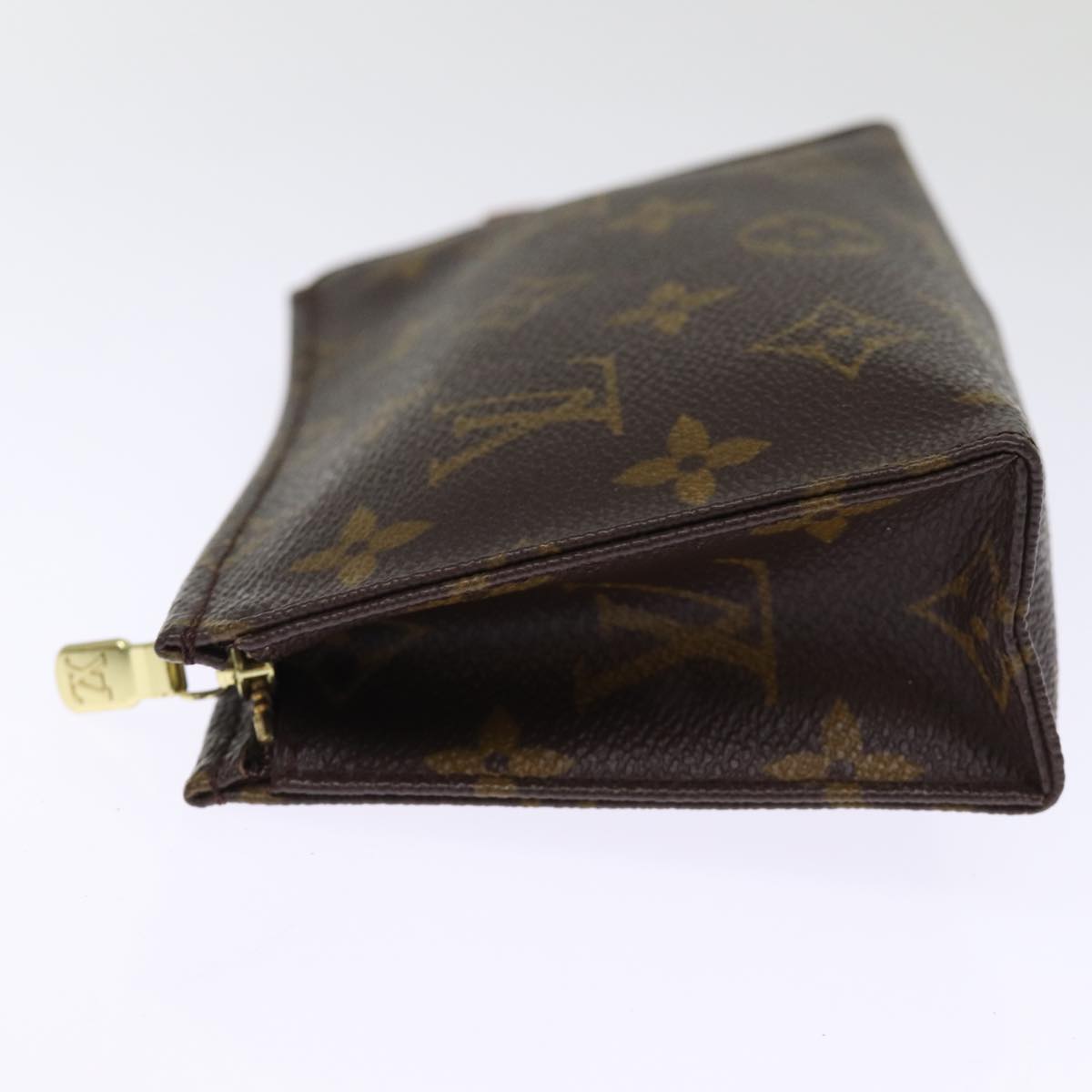 LOUIS VUITTON Monogram Poche Toilette 15 Pouch M47546 LV 75511