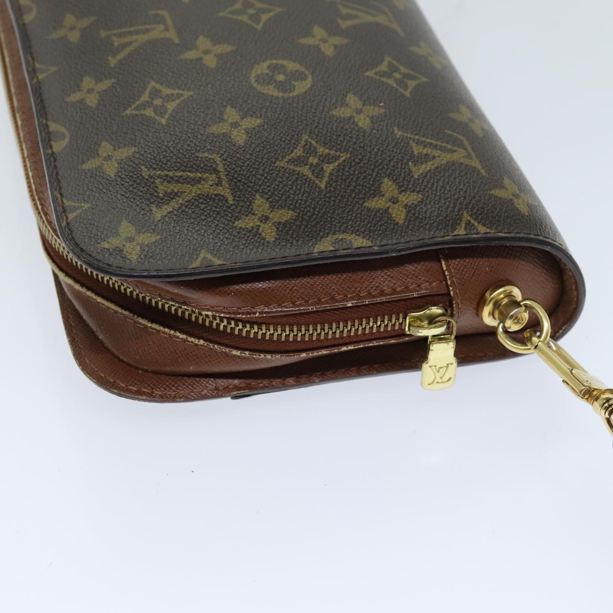 LOUIS VUITTON Monogram Orsay Clutch Bag M51790 LV 75516