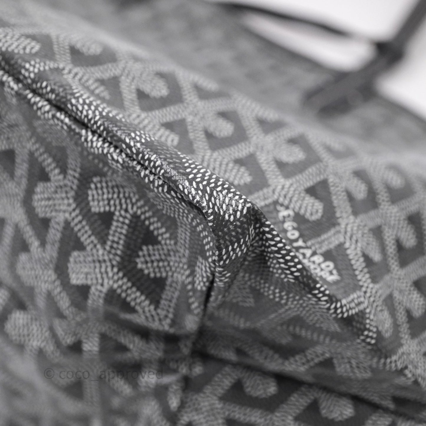 Goyard St Louis Tote PM Grey