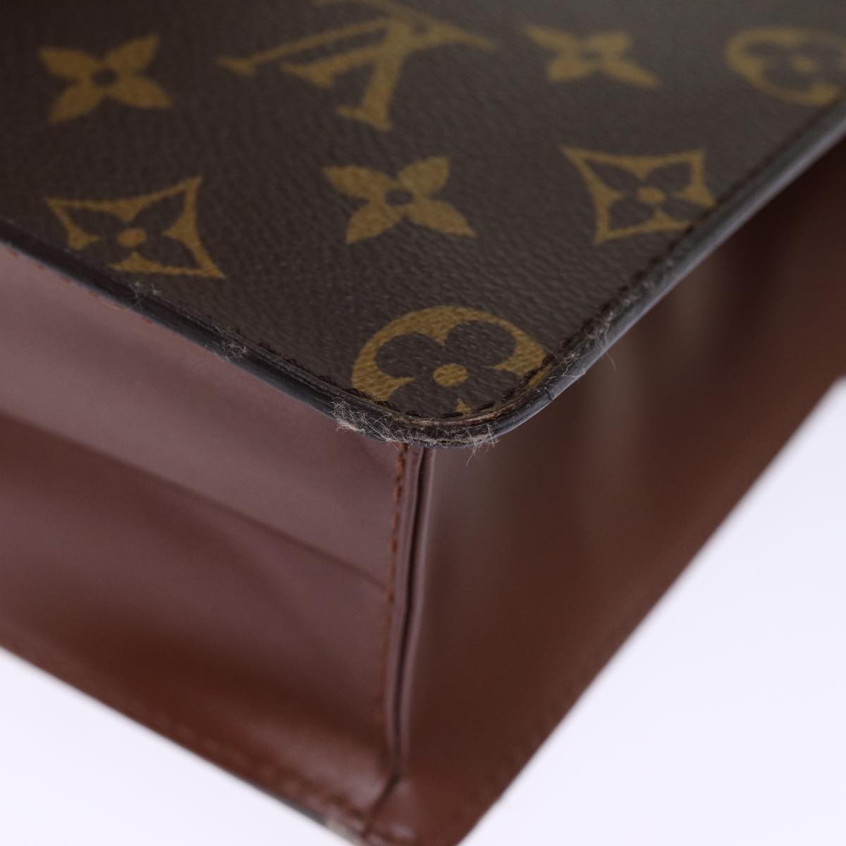 LOUIS VUITTON Monogram Monceau 28 Hand Bag 2way M51185 LV 75522