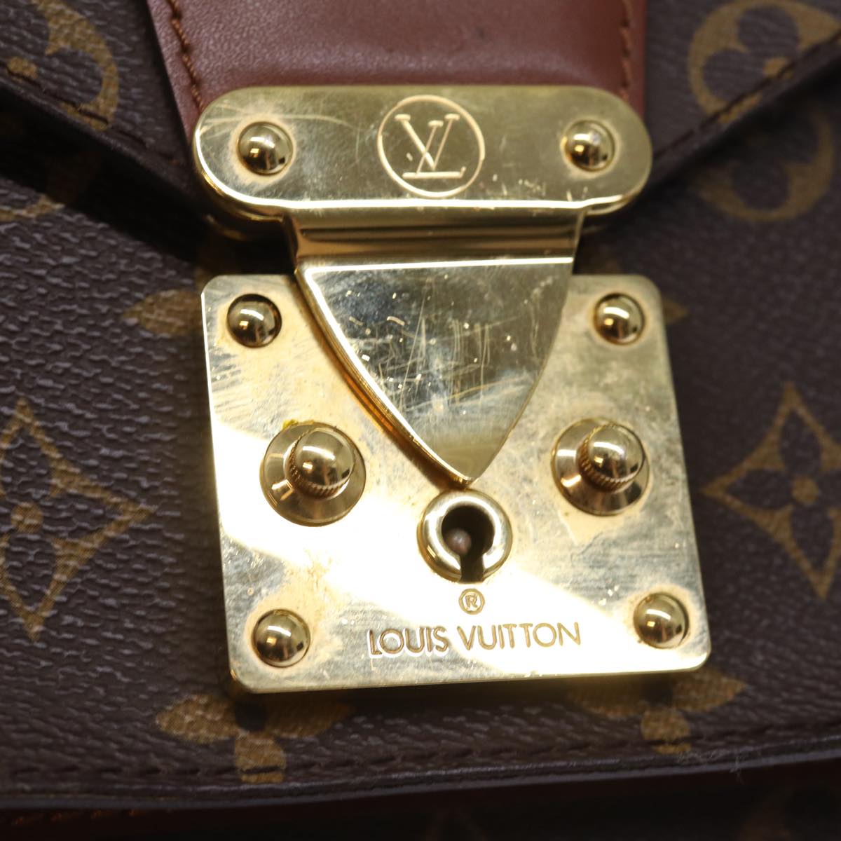 LOUIS VUITTON Monogram Monceau 28 Hand Bag 2way M51185 LV 75522