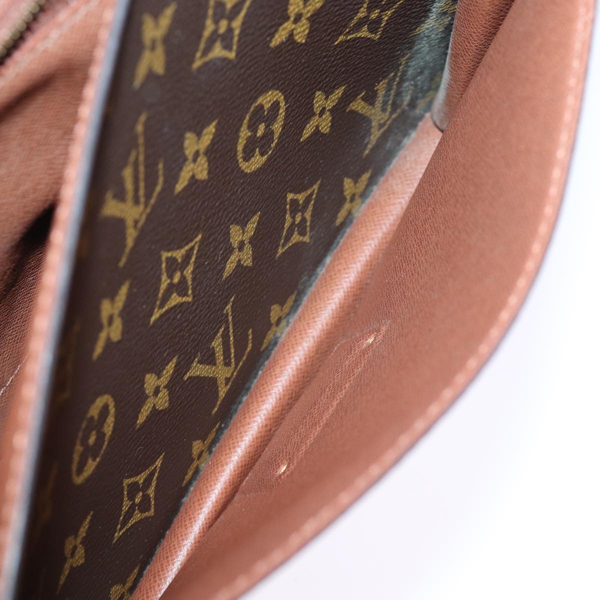 LOUIS VUITTON Monogram Monceau 28 Hand Bag 2way M51185 LV 75522