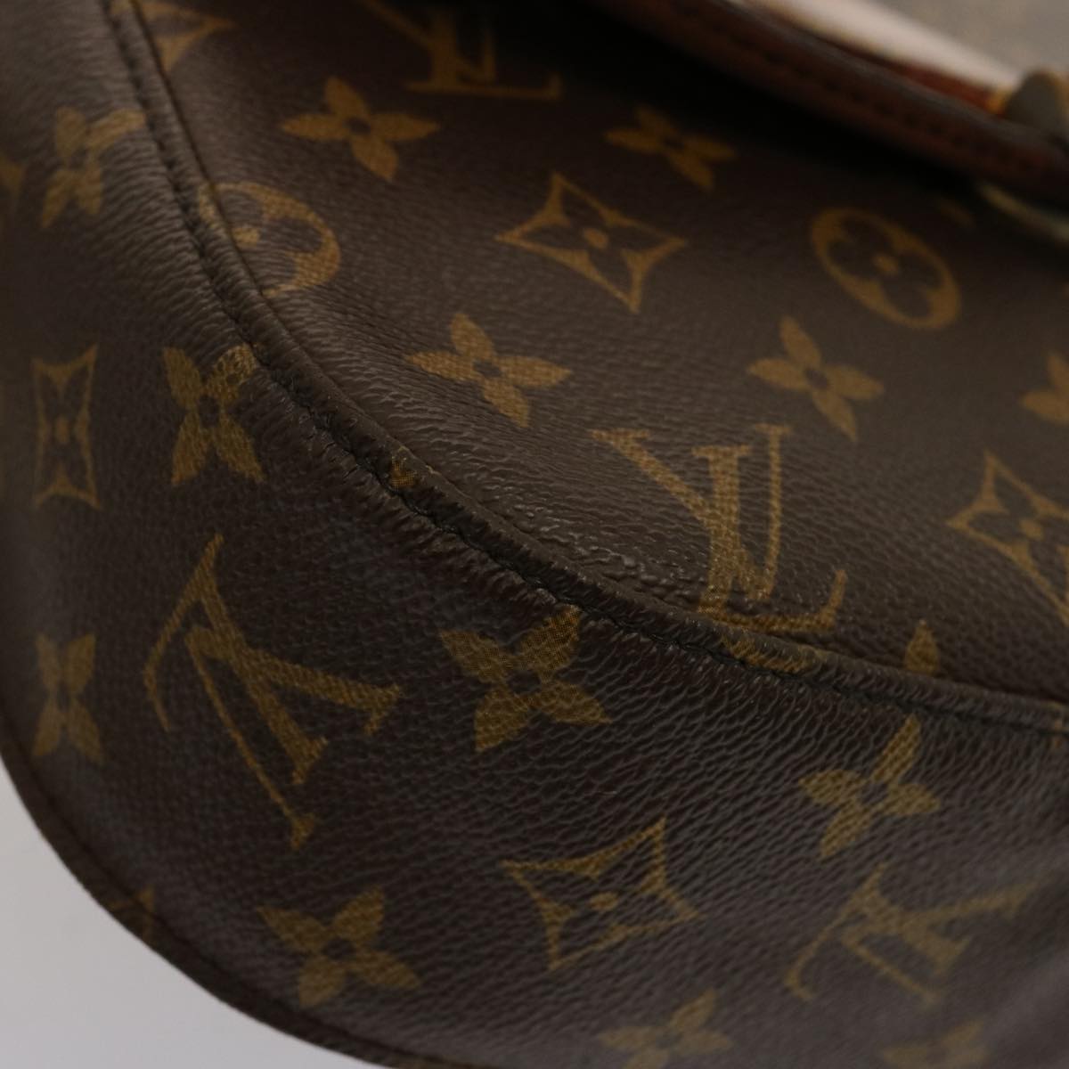LOUIS VUITTON Monogram Saint Cloud GM Shoulder Bag M51242 LV 75523