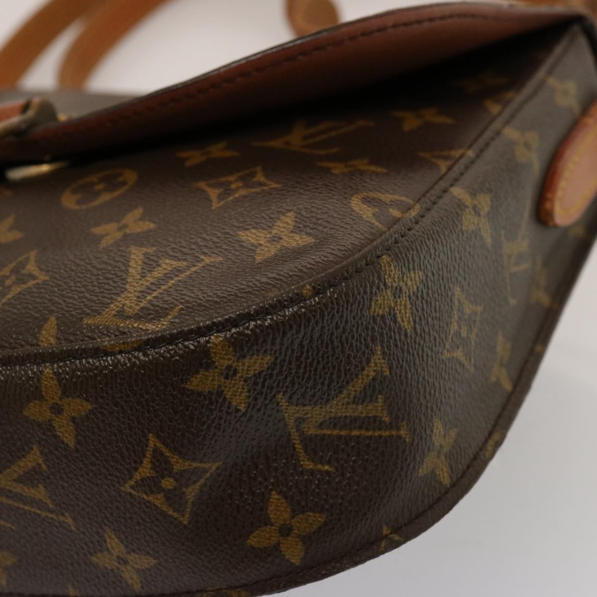 LOUIS VUITTON Monogram Saint Cloud GM Shoulder Bag M51242 LV 75523