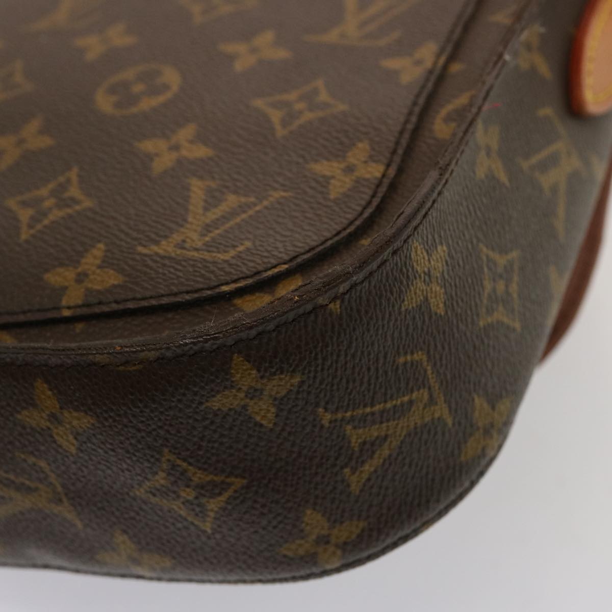 LOUIS VUITTON Monogram Saint Cloud GM Shoulder Bag M51242 LV 75523