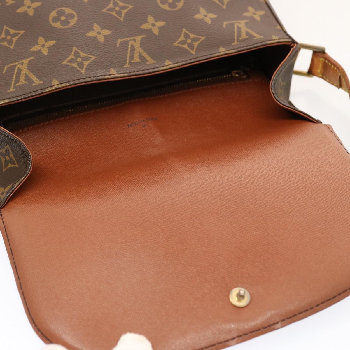 LOUIS VUITTON Monogram Saint Cloud GM Shoulder Bag M51242 LV 75523