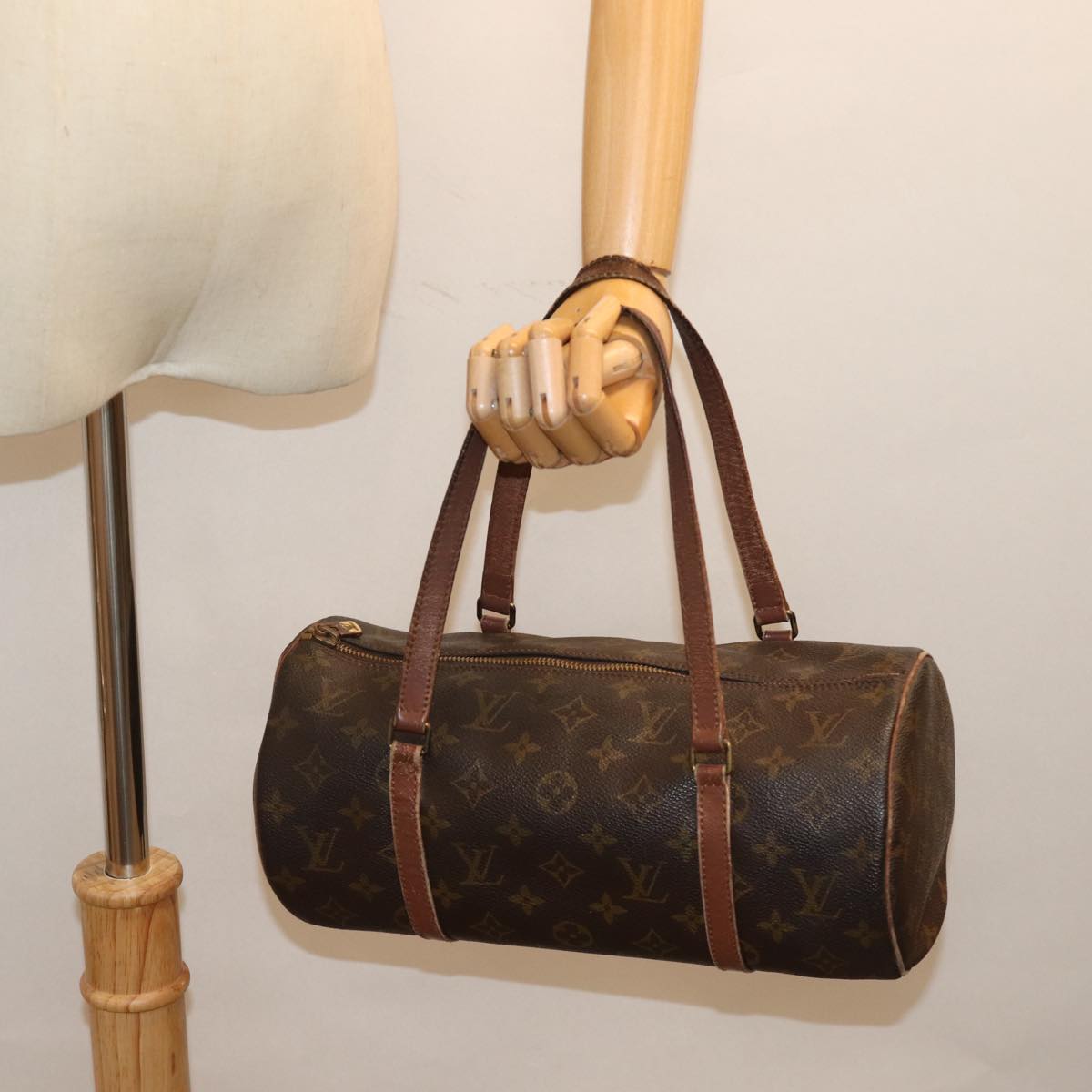 LOUIS VUITTON Monogram Papillon 30 Hand Bag ViM51385 LV 75536