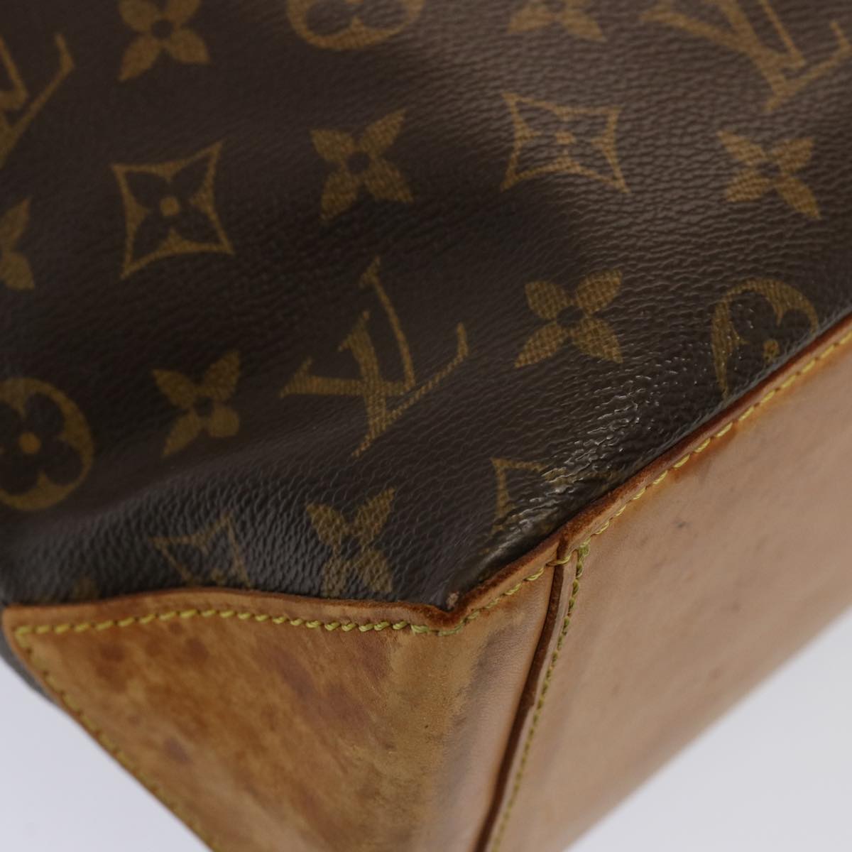 LOUIS VUITTON Monogram Cabas Piano Tote Bag M51148 LV 75538