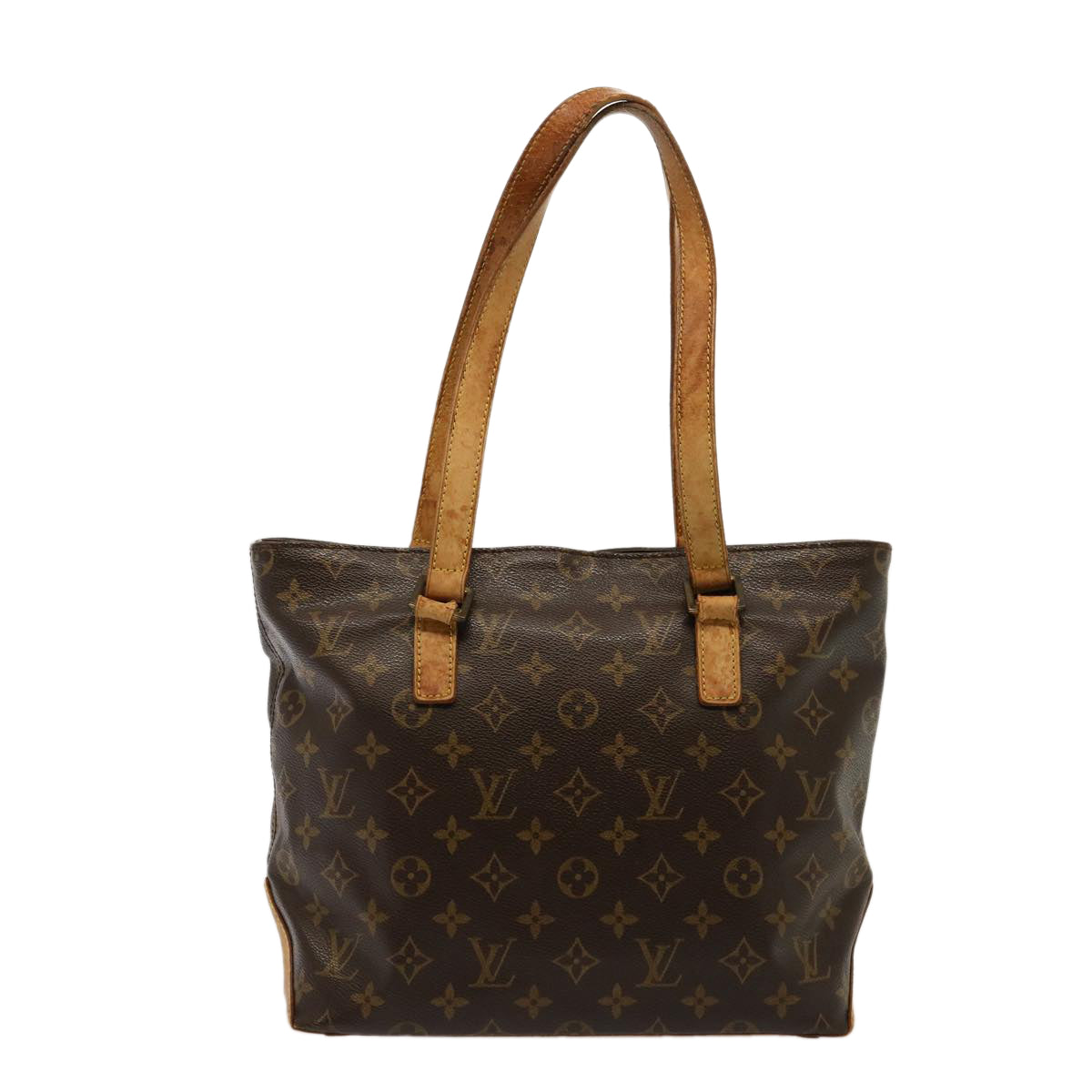 LOUIS VUITTON Monogram Cabas Piano Tote Bag M51148 LV 75538