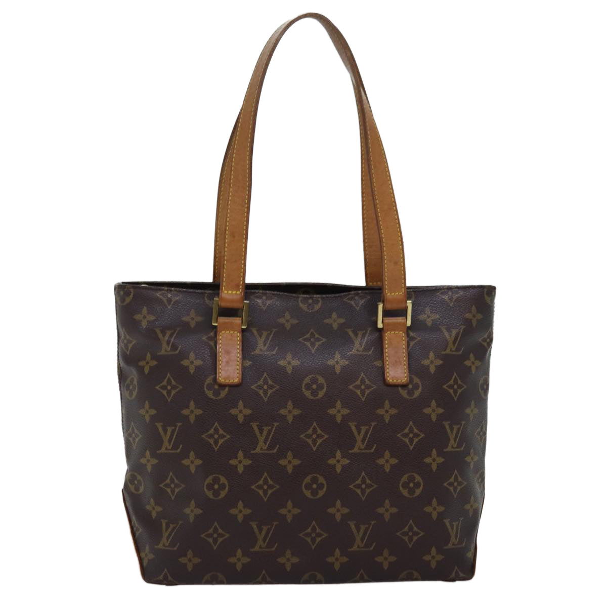 LOUIS VUITTON Monogram Cabas Piano Tote Bag M51148 LV 75540