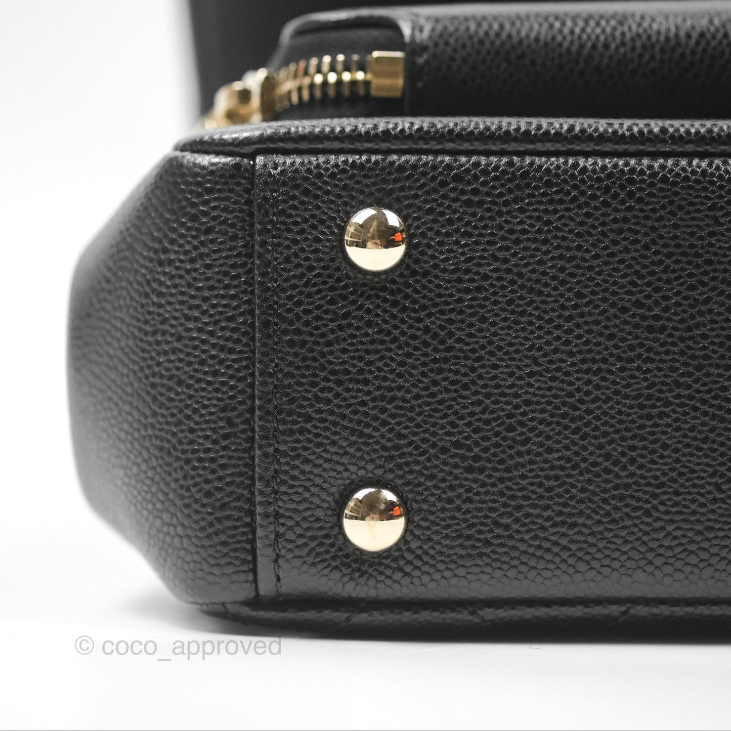 Chanel Quilted Small Business Affinity Flap Black Caviar Gold Hardware
