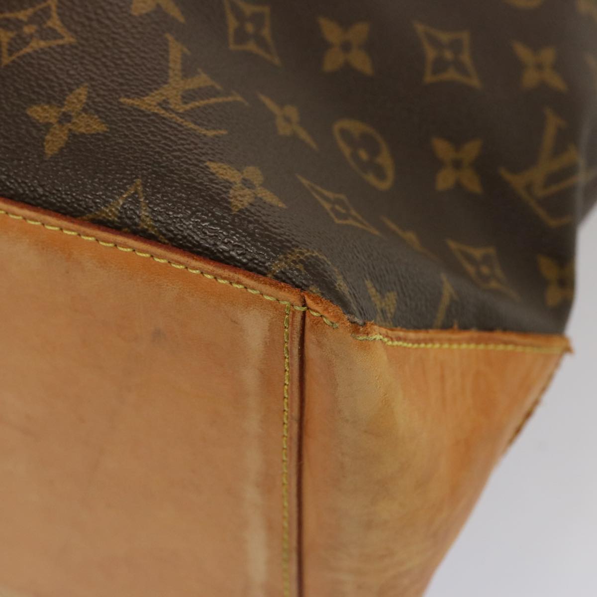 LOUIS VUITTON Monogram Cabas Mezzo Tote Bag M51151 LV 75546
