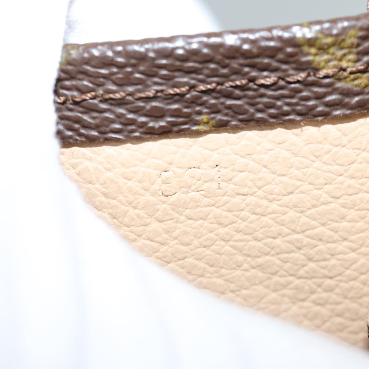 LOUIS VUITTON Monogram Sac Plat Hand Bag M51140 LV 75549