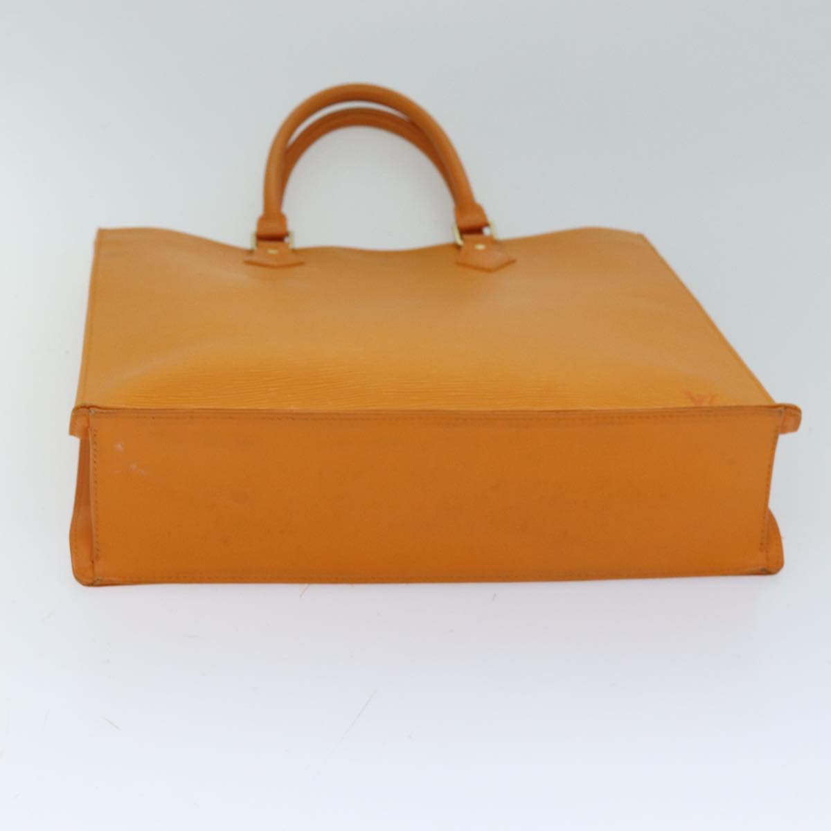LOUIS VUITTON Epi Sac Plat Hand Bag Orange Mandarin M5274H LV 75550