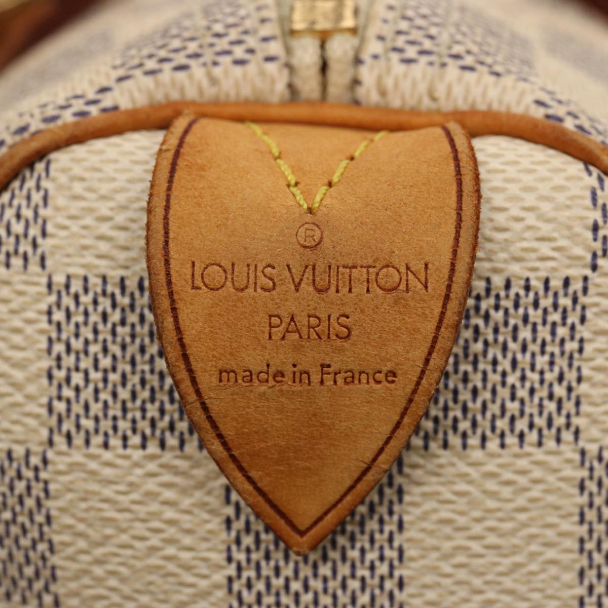 LOUIS VUITTON Damier Azur Speedy 25 Hand Bag N41534 LV 75552