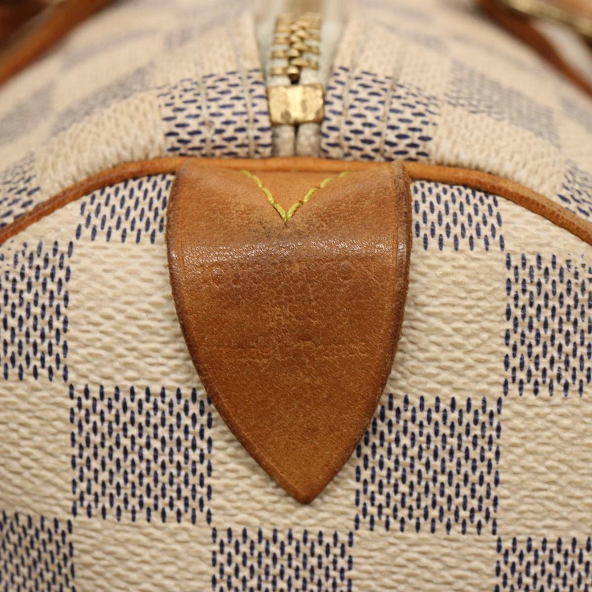 LOUIS VUITTON Damier Azur Speedy 30 Hand Bag N41533 LV 75554