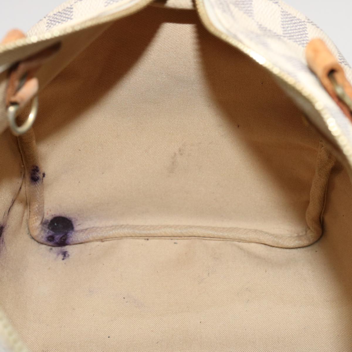 LOUIS VUITTON Damier Azur Speedy 30 Hand Bag N41533 LV 75554
