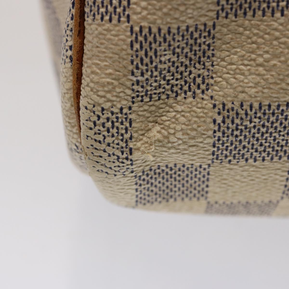 LOUIS VUITTON Damier Azur Speedy 30 Hand Bag N41533 LV 75554