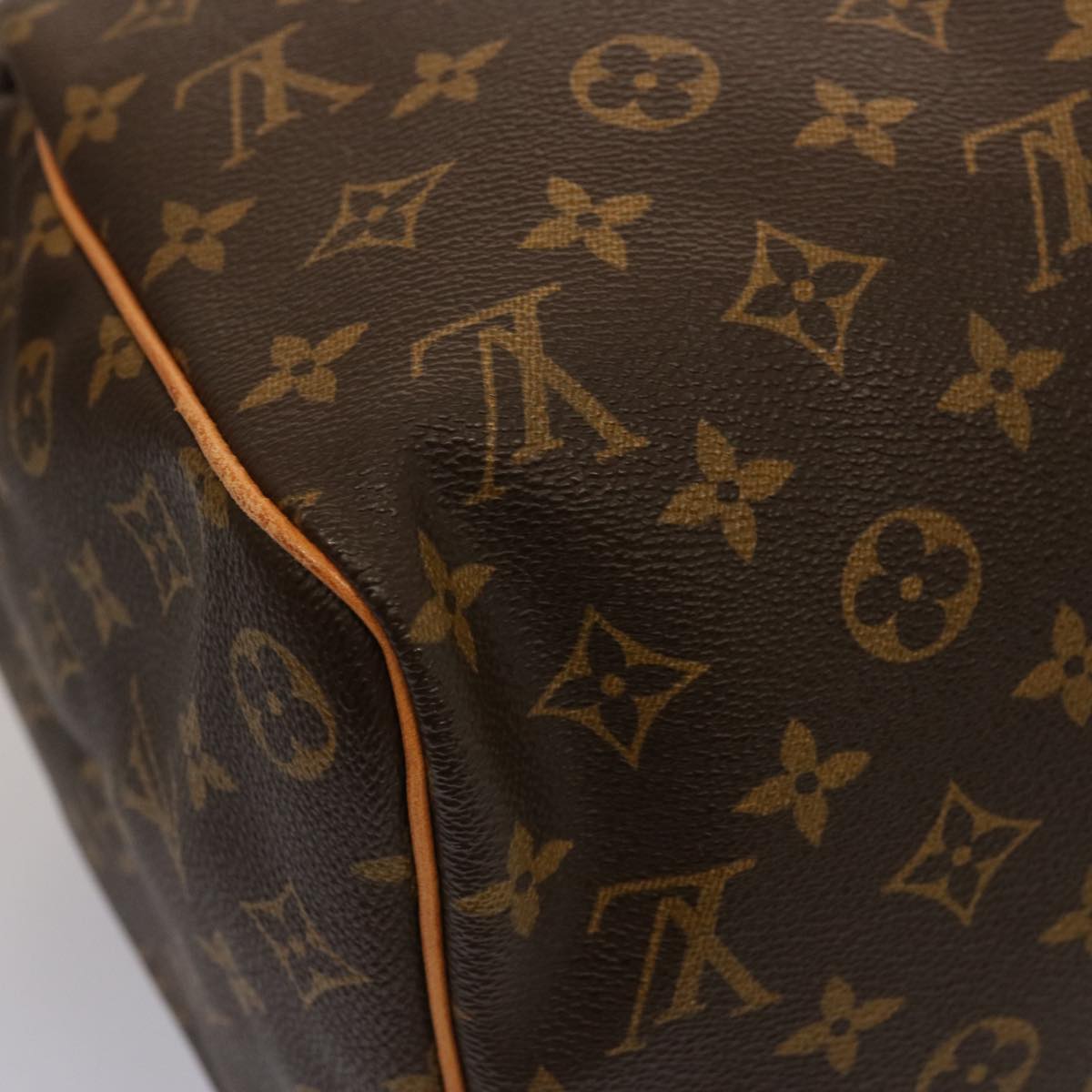 LOUIS VUITTON Monogram Keepall 45 Boston Bag M41428 LV 75557