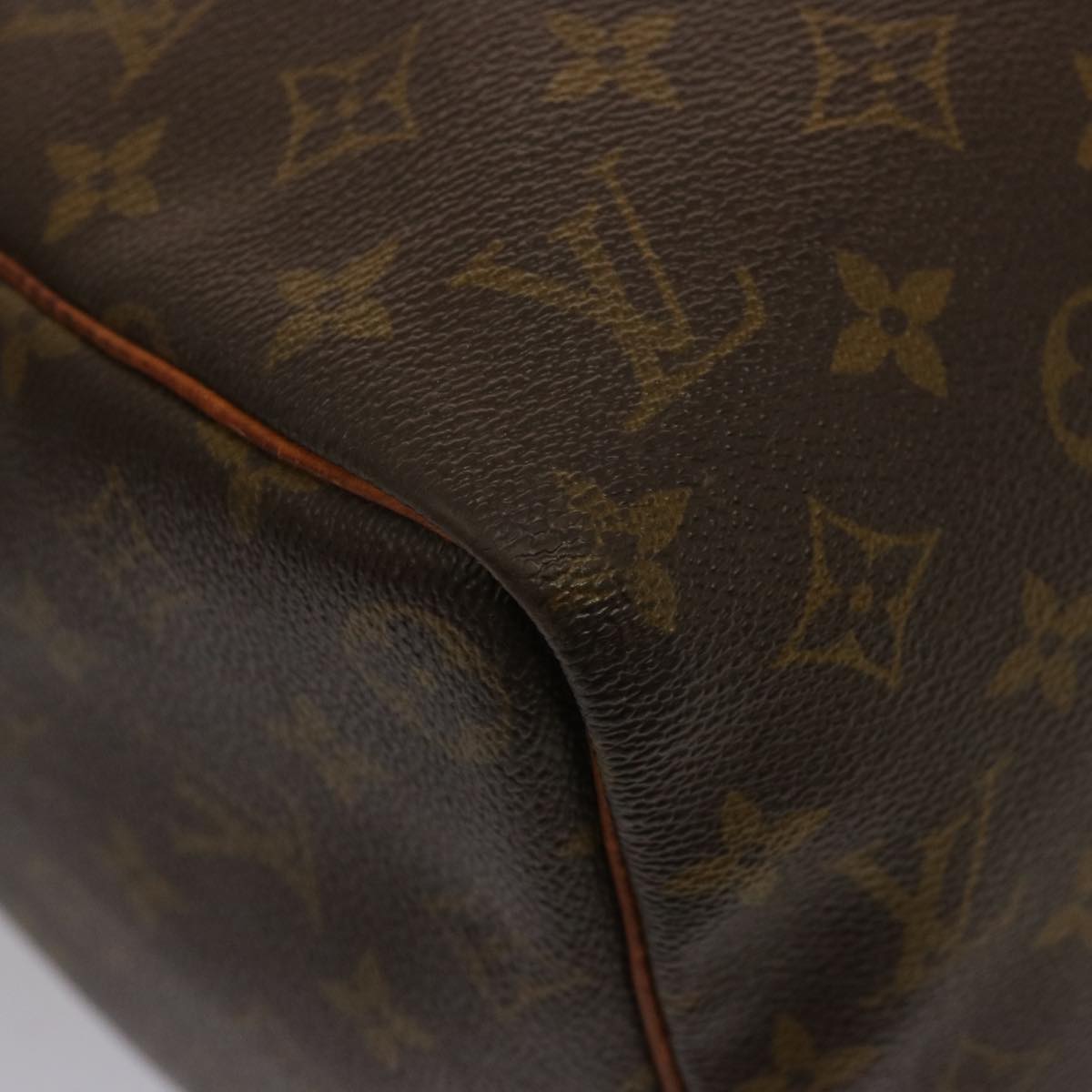 LOUIS VUITTON Monogram Keepall 45 Boston Bag M41428 LV 75558