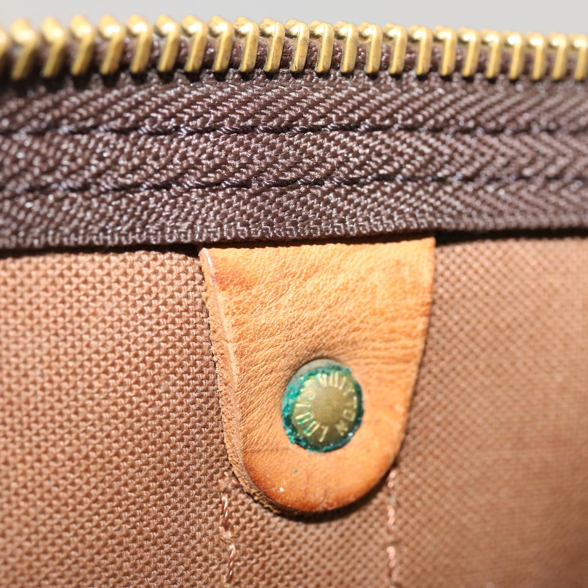 LOUIS VUITTON Monogram Keepall 45 Boston Bag M41428 LV 75558