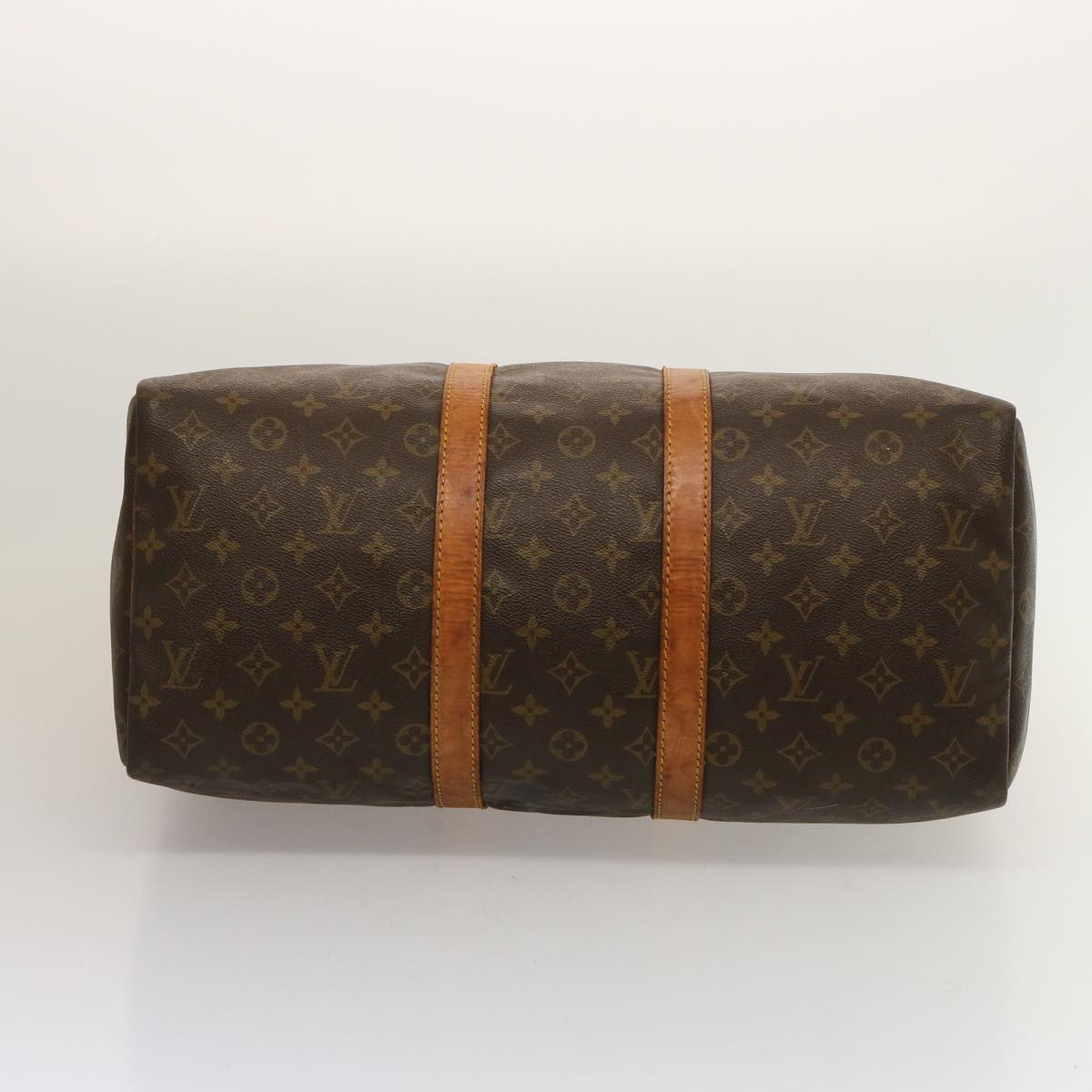 LOUIS VUITTON Monogram Keepall 45 Boston Bag M41428 LV 75558