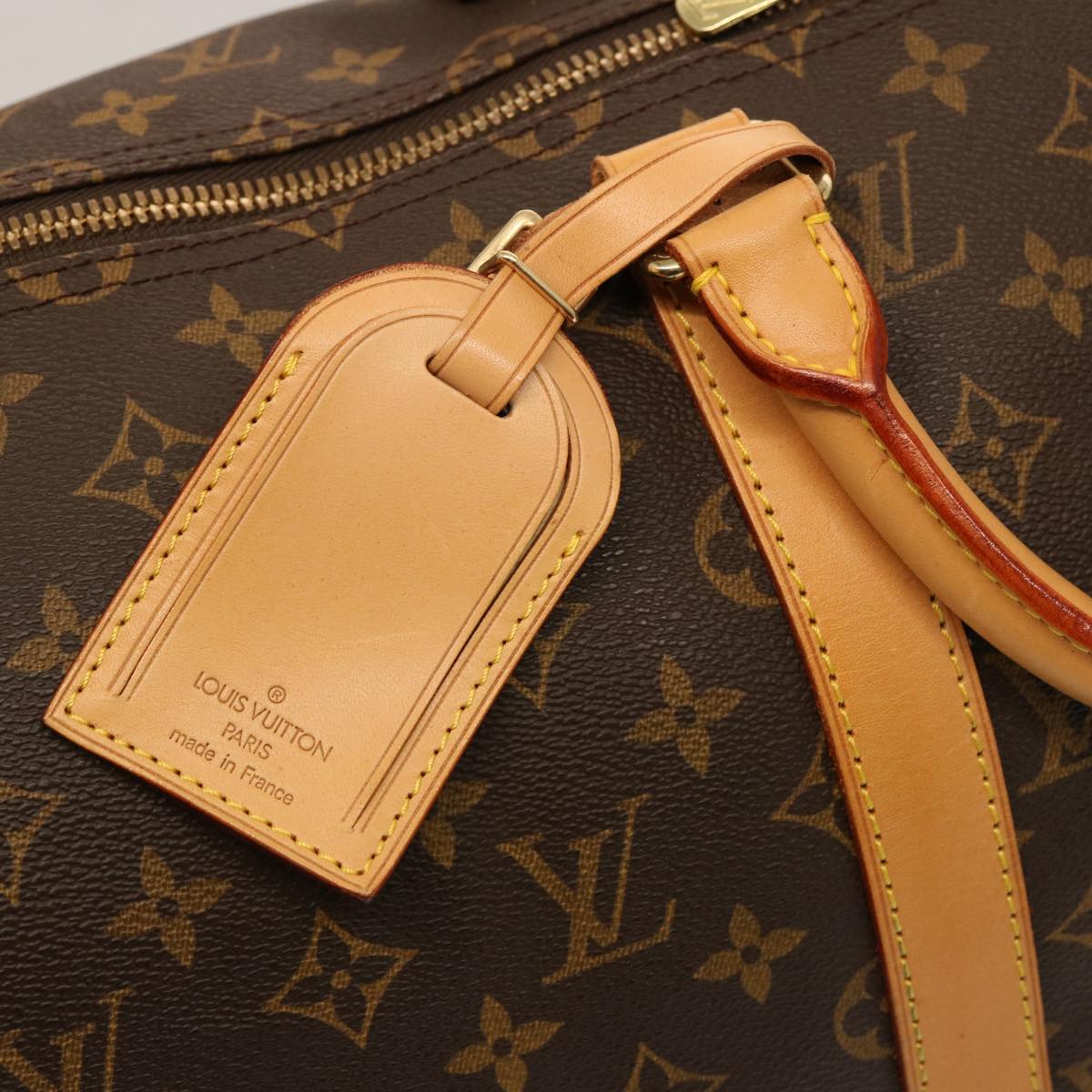 LOUIS VUITTON Monogram Keepall 50 Boston Bag M41426 LV 75560
